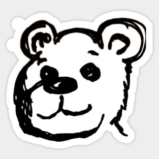 Momma, Papa, and Baby Bears Unite Sticker